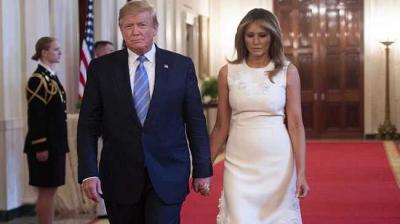 Donald Trump and Melania Trump