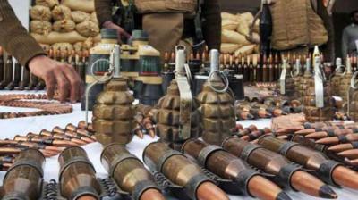 Security personnel has recovered a cache of arms and ammunition Security personnel has recovered a cache of arms and ammunition