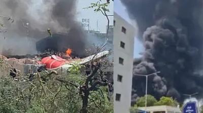 Air India Aircraft Crashes in Ahmedabad; 52 British, 6 Portuguese, 1 Canadian Among 242 Onboard