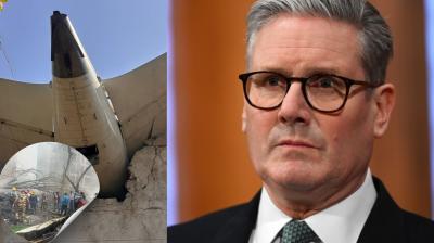 India, UK Leaders React as Air India AI-171 Crash Prompts Emergency Response; Helplines Activated