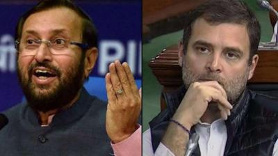 Prakash Javadekar slams Rahul Gandhi