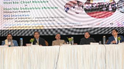 Chief Minister Sukhvinder Singh Sukhu led the event and assured investors of full policy, administrative, and institutional support from the state government, emphasising a transparent, investor-friendly, and stable policy environment. File Photo.