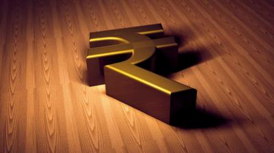 The rupee plunged by 30 paise