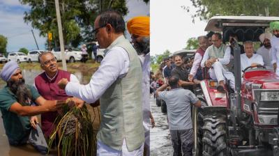 Minister Shivraj Chouhan Punjab Visit: “Pain & loss cannot be estimated without going to the fields”