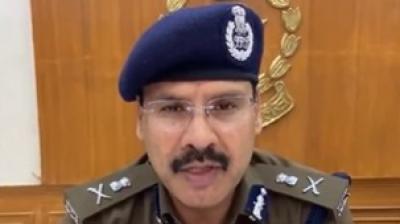 Police apprehends journalist in rape case of minor; Accused police absconding (Photo: ANI video screenshot)