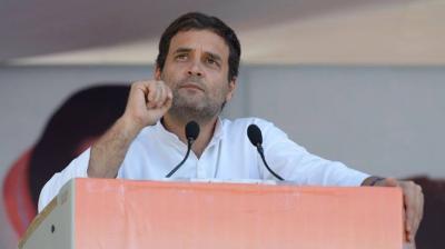 Congress president Rahul Gandhi 