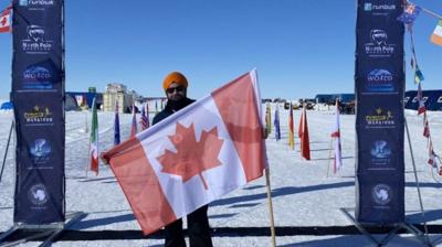 Jasdeep Singh Makes History as First North American Sikh to Conquer Marathons on All Seven Continents