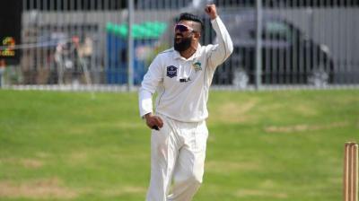 Indian-born spinner Ajaz Patel