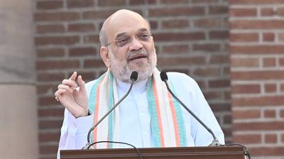 Shah portrayed the BJP as the agent of change with a promise to stop infiltration from eastern borders and revitalise the state's development.  File Photo.