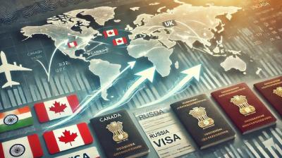 Number of Indian Students Studying Abroad in UK, US and Canada Decline Sharply in 2024