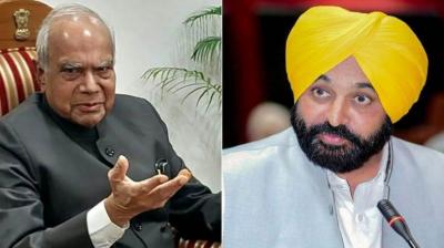 Governor & CM Bhagwant Mann Governor & CM Bhagwant Mann