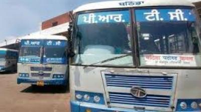 Harkesh Vicky, vice-president of the PRTC Contractual Employees Union, confirmed that approximately 8,000 workers across 27 depots are participating in the protest. File Photo.