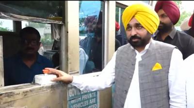 CM Bhagwant Mann closed Patiala-Samana Toll Plaza, Says- Step taken to save the hard earned money of the people