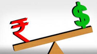 US dollar ends higher against rupee 