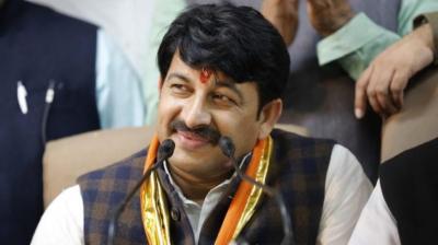 Delhi BJP president Manoj Tiwari