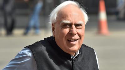 Congress leader Kapil Sibal