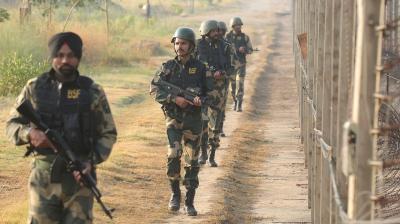 BSF eliminated a Pakistani intruder in Punjab's Ferozpur sector on the intervening night