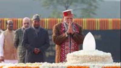 Vajpayee's leadership during critical moments such as the Kargil War and India's emergence as a nuclear power remain defining chapters in his public life.  File Photo.