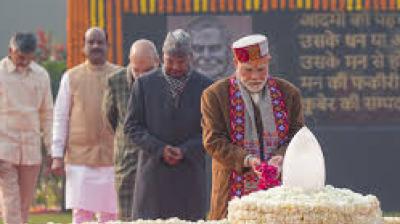 Vajpayee's leadership during critical moments such as the Kargil War and India's emergence as a nuclear power remain defining chapters in his public life.  File Photo.