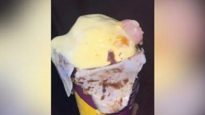 Shocking! Human Finger Found Inside Ice-Cream Cone in Mumbai's Malad Shocking! Human Finger Found Inside Ice-Cream Cone in Mumbai's Malad