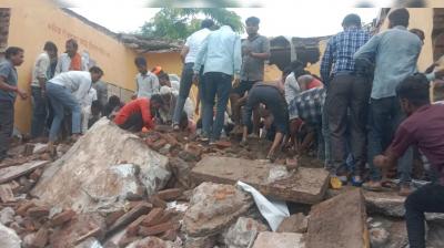 Rajasthan School Building Collapse: 7 Children Dead in Jhalawar