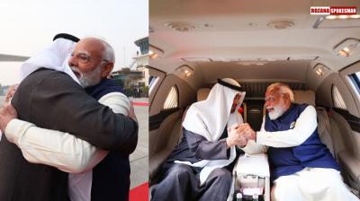 “Went to the airport to welcome my brother”: PM Modi receives President of UAE