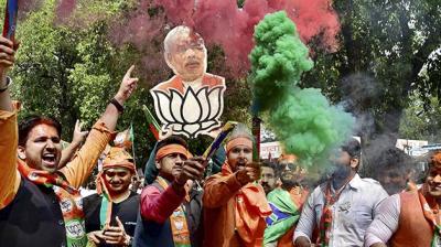 BJP leads in Palghar, Shiv Sena trails