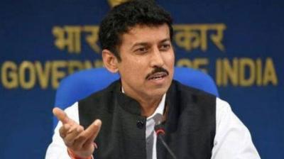 Sports minister Rajyavardhan Singh Rathore