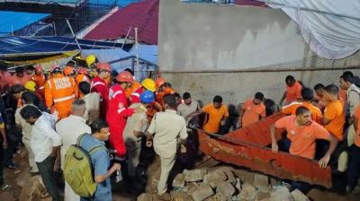 Wall Collapse Turns Deadly, 8 Feared Dead at Temple in Andhra Pradesh's Simhachalam