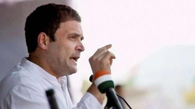Congress president Rahul Gandhi