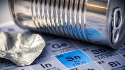 Tin prices slipped at the non-ferrous metal market