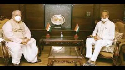 Ashok Gehlot and Kalraj Mishra