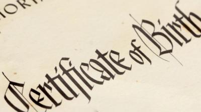 Birth Certificate Birth Certificate