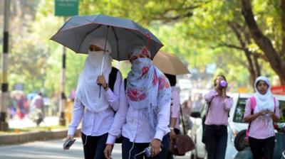 Sultry morning in the national capital