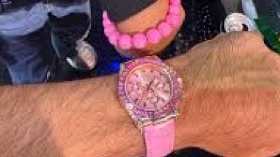 This “Barbie” nickname emerged among collectors due to its vivid pink palette, although it is not an official name used by Rolex. File Photo.