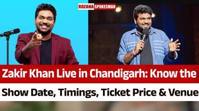 Zakir Khan Live in Chandigarh Latest News