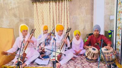 Children of Nankana Sahib Enchanted Kirtan for the1st time at Gurdwara Bal Leela Sahib