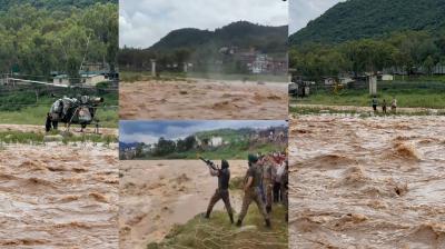 Indian Army Rescues Minor Boy from Flooded River in Rajouri, Jammu and Kashmir