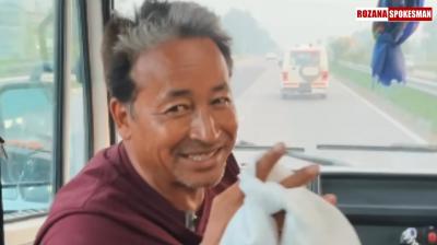 Rahul Gandhi Slams Detention of Climate Activist Sonam Wangchuk at Singhu Border