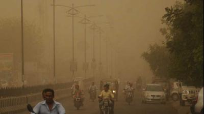 dust storm in Uttar Pradesh