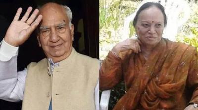 Shanta Kumar and Santosh Shailza