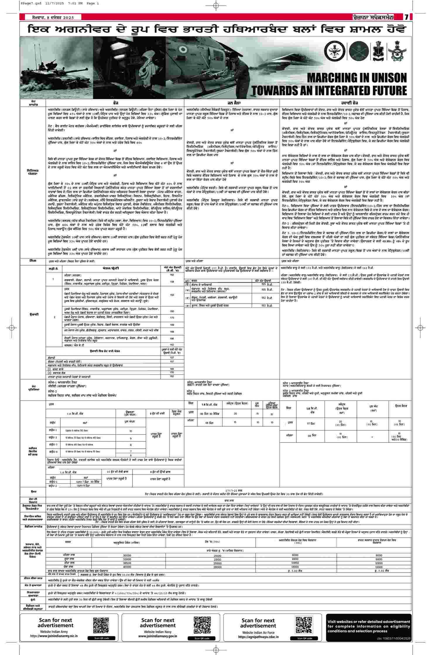 08 Dec 2025, Page 7 Moga Edition | Rozana Spokesman Epaper [ Moga News ]