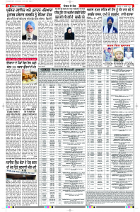 Latest Punjabi Newspaper | Punjabi News Rozana Spokesman Epaper