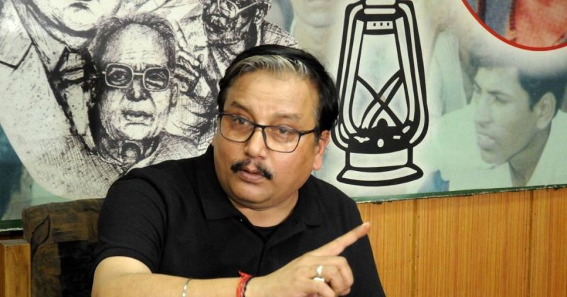 RJD member Manoj Kumar Jha