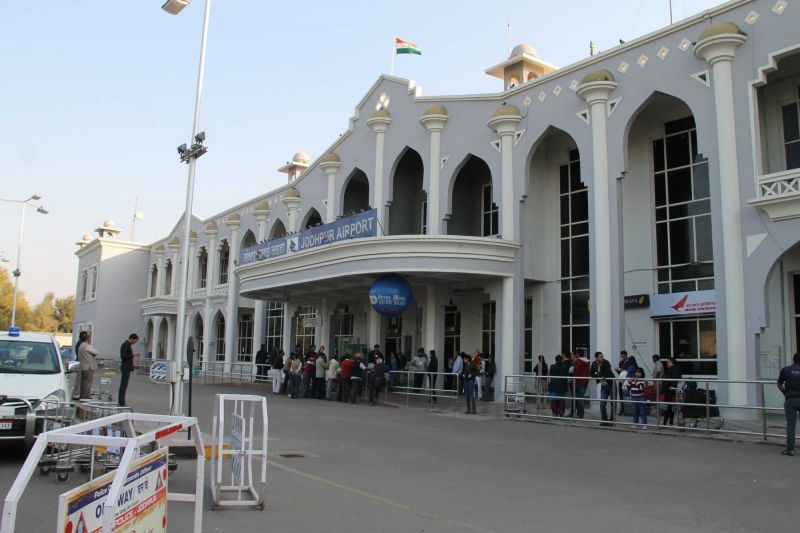 Air traffic at the Jodhpur Civil Airport was affected