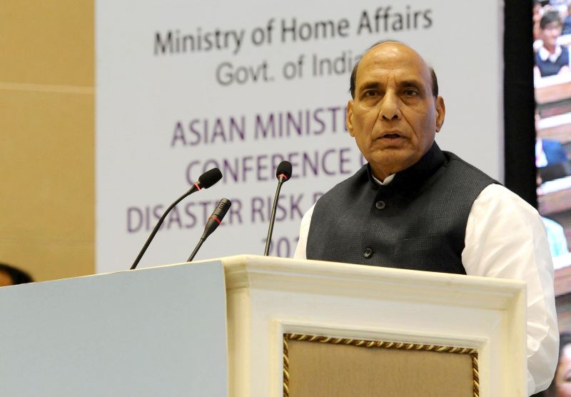 The Union Home Minister Rajnath Singh