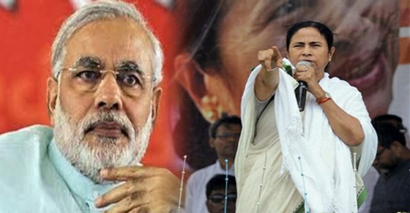 PM Modi and Mamata Banerjee