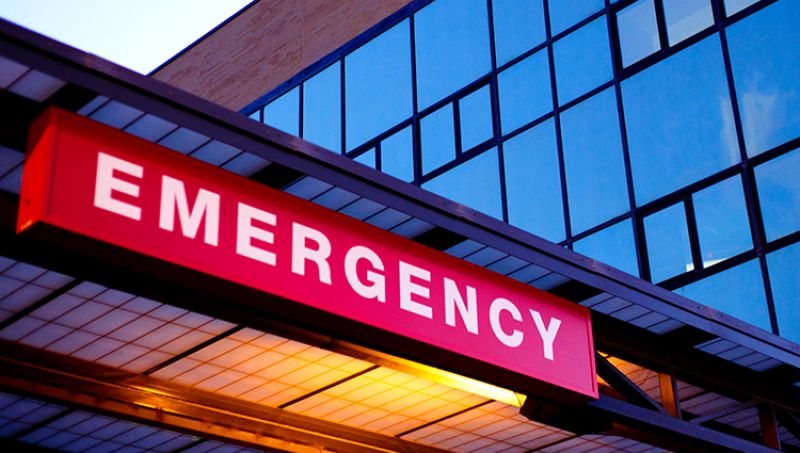 Baby was admitted as an emergency case