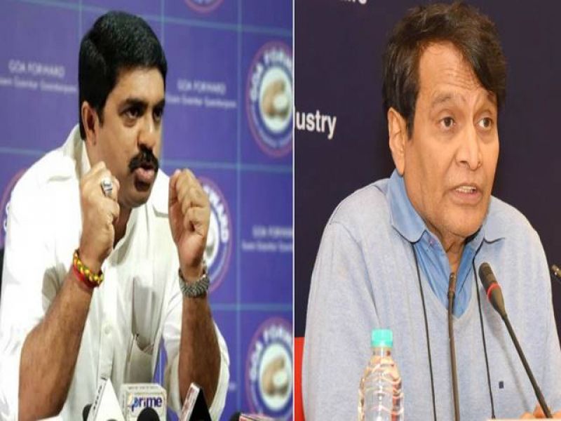 GFP's Sardesai meets Union minister Prabhu
