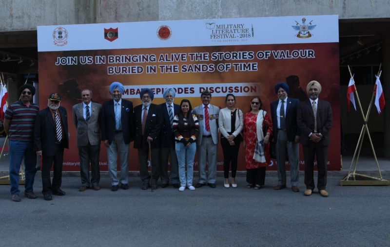 MLF organising team with the speakers of the Combat Episodes Discussion